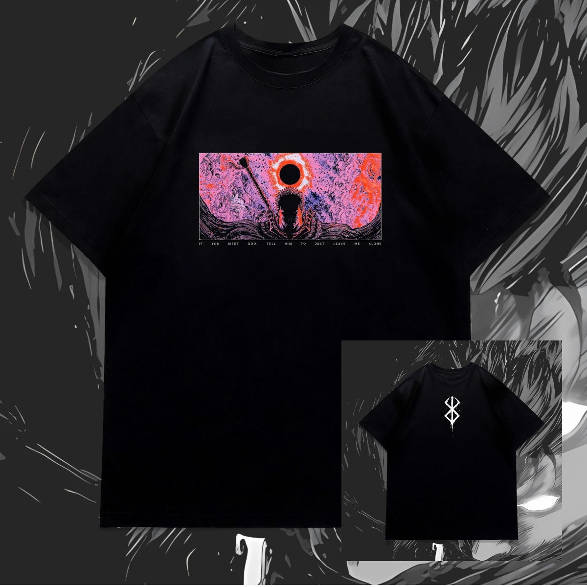 Summer Clothing Brands Men - Berserk Brand of Sacrifice Minimalist Anime