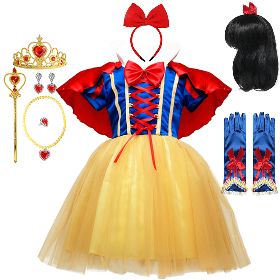 Summer Kids Clothing - Snow White Princess Dress for Girl