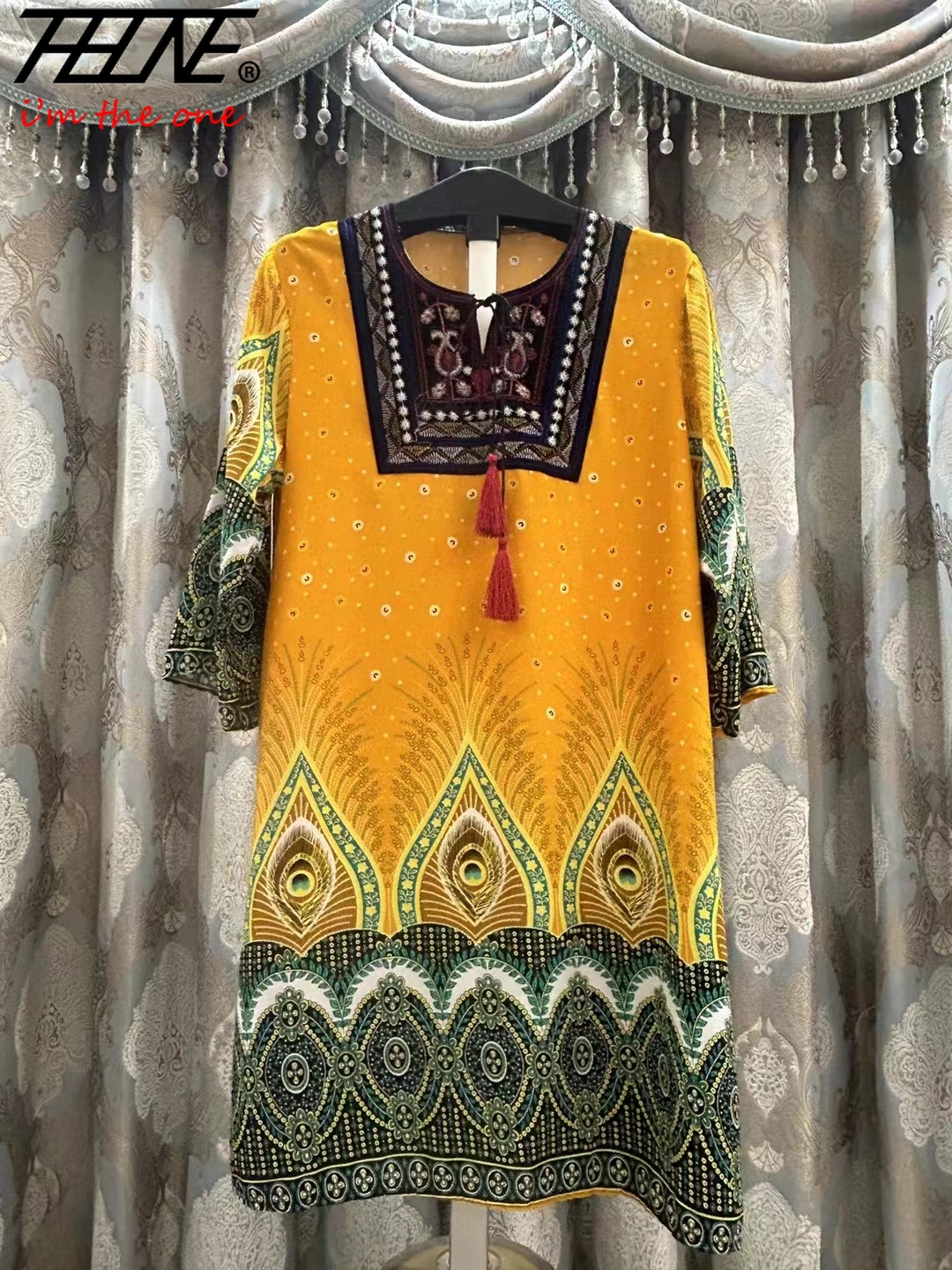 Indian Summer Vintage Clothing - Women Indian Dress Ready Stock Summer