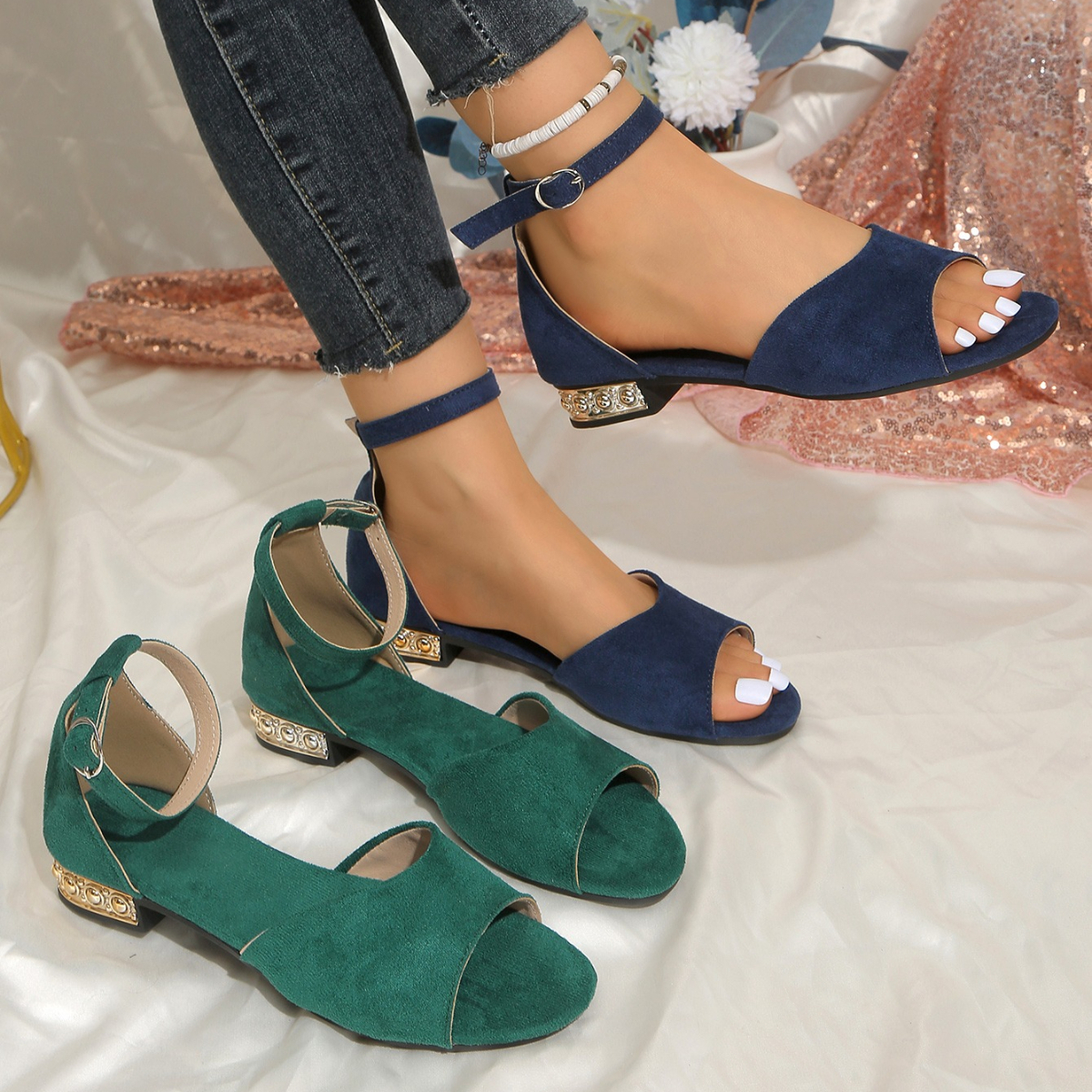 Summer Clothing Items - 2026 Summer Women's New Sandals Round