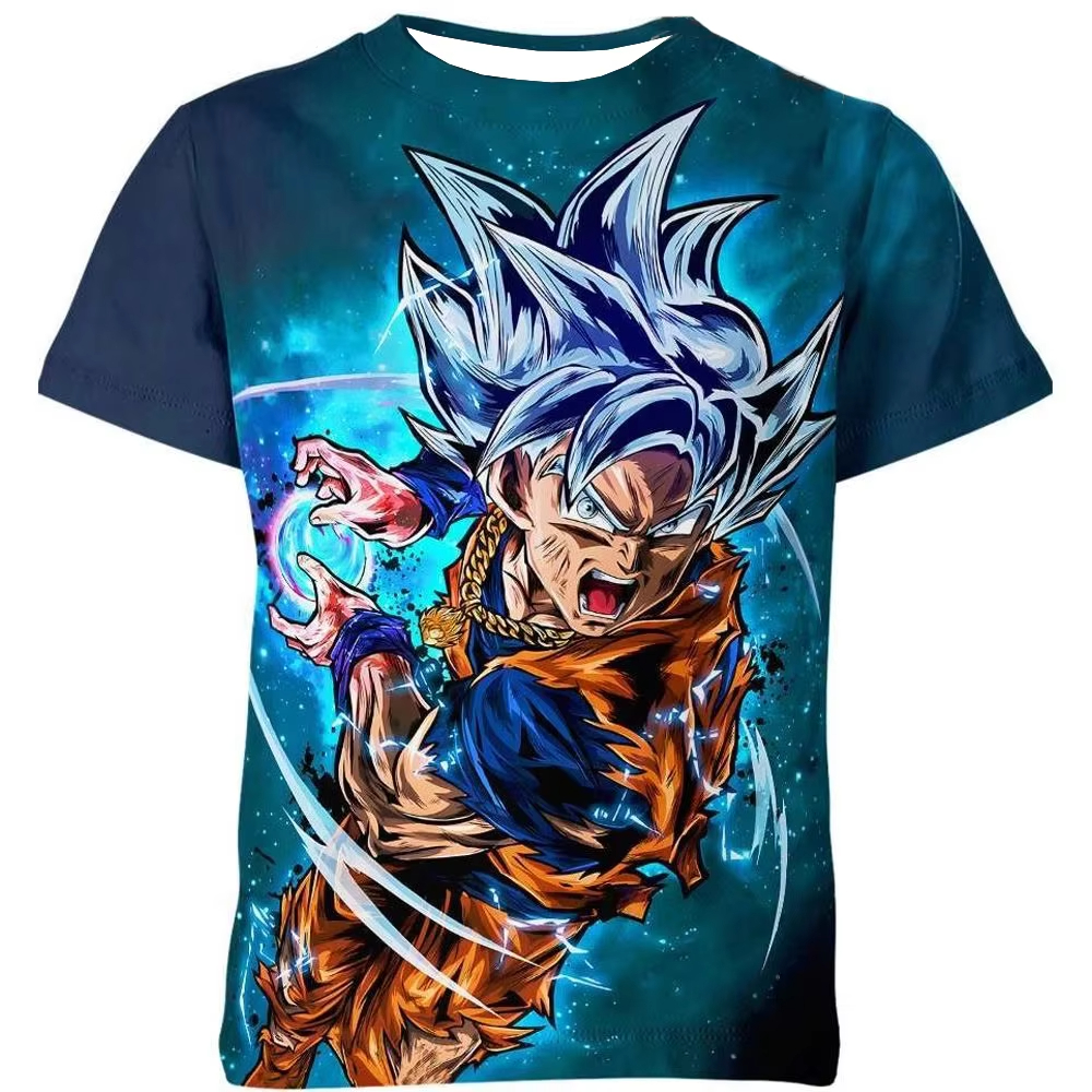 Summer Clothing Kids Boys - 2026 Summer Dragon Ball T Shirt