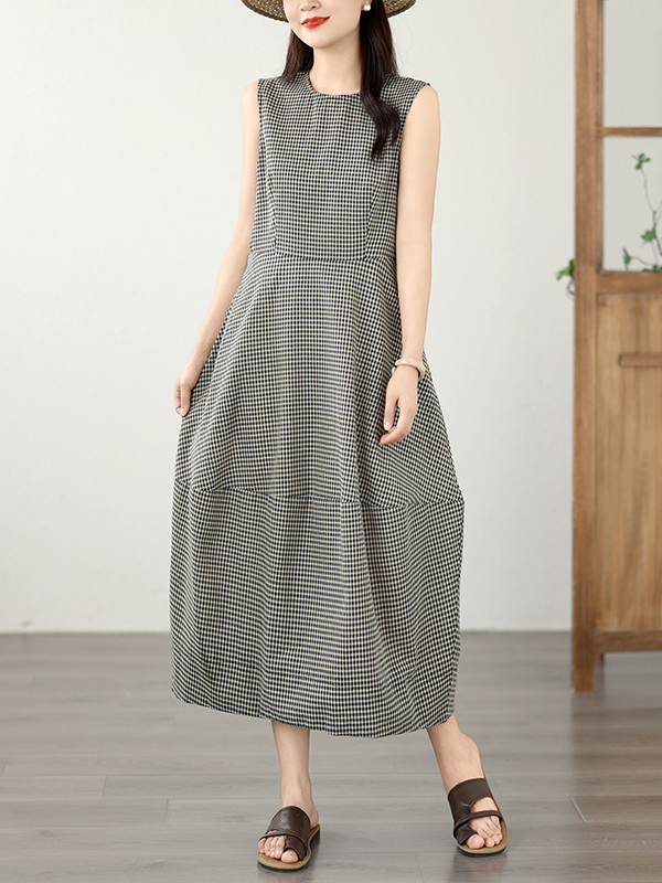 Summer Clothing Tagline - Slimming A-Line Vest Dress Summer New