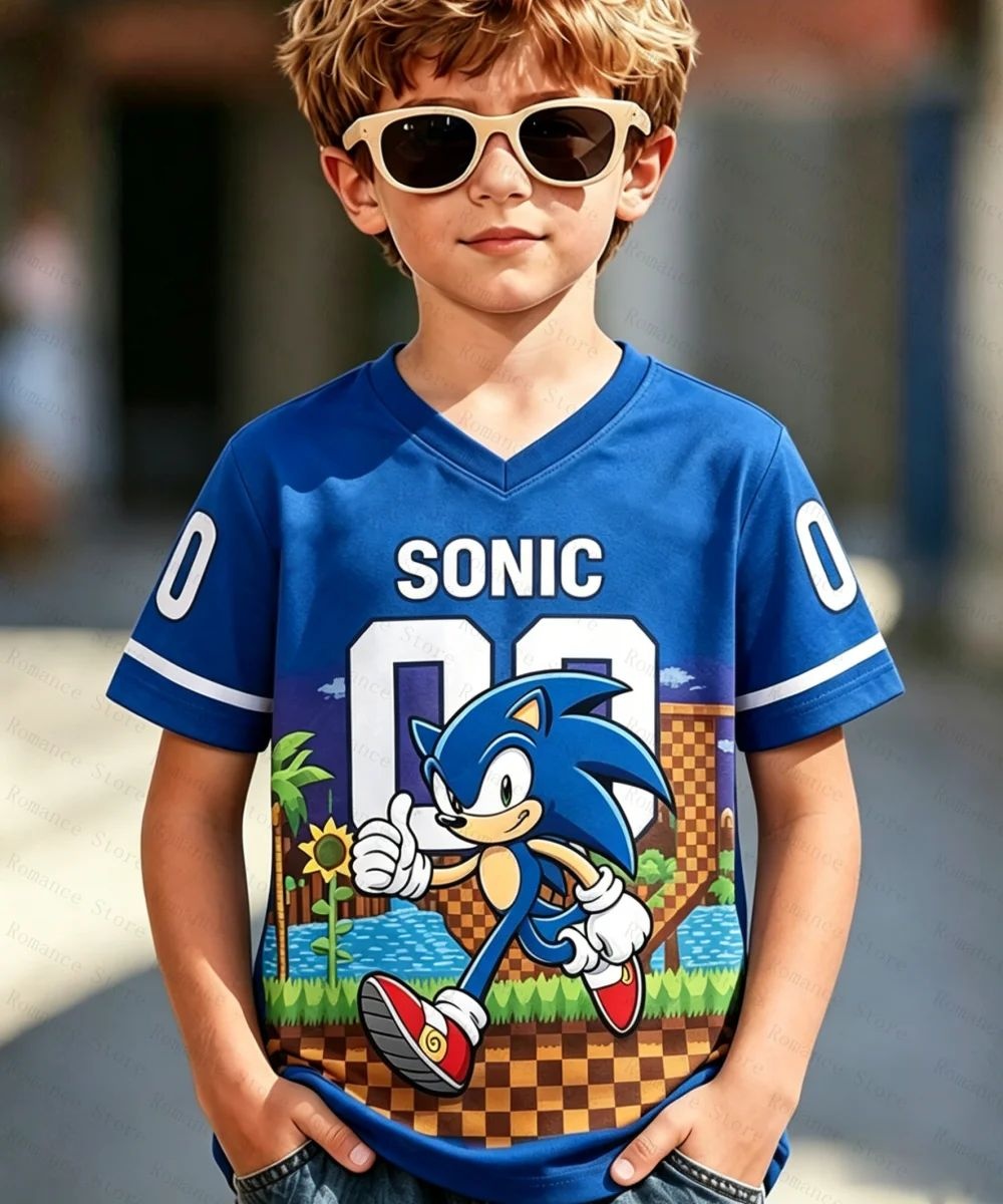 Summer Clothing Kids Boys - 2026 The Hedgehog Kids T Shirt