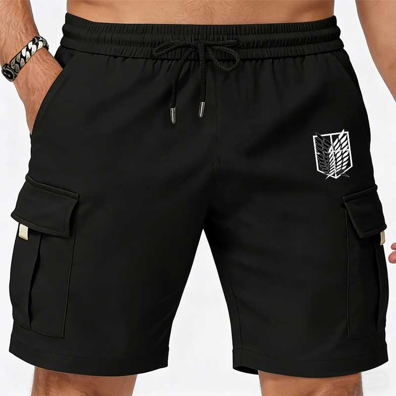 Summer Clothing Work - New Men's Shorts Summer Printed Casual