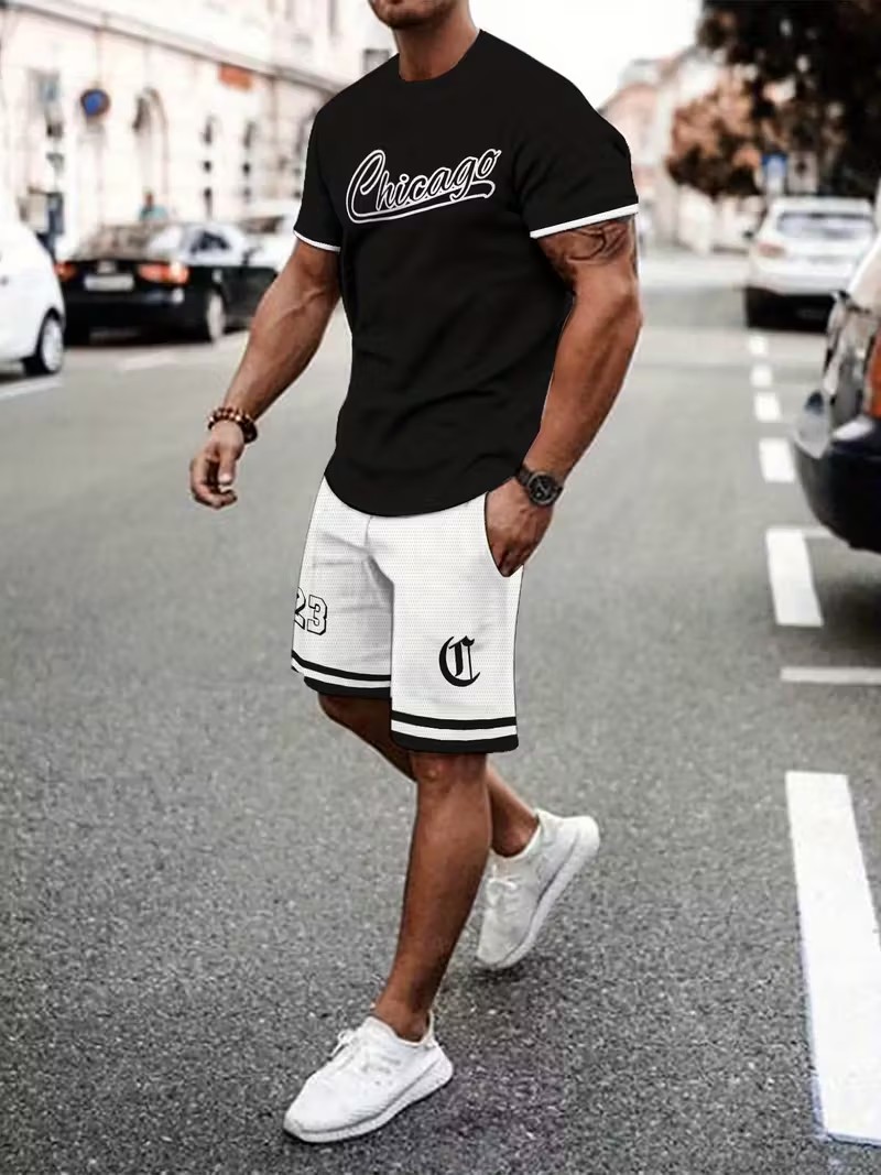 2026 3D Simple Casual Men's T- - Summer Clothing Styles recension och pris