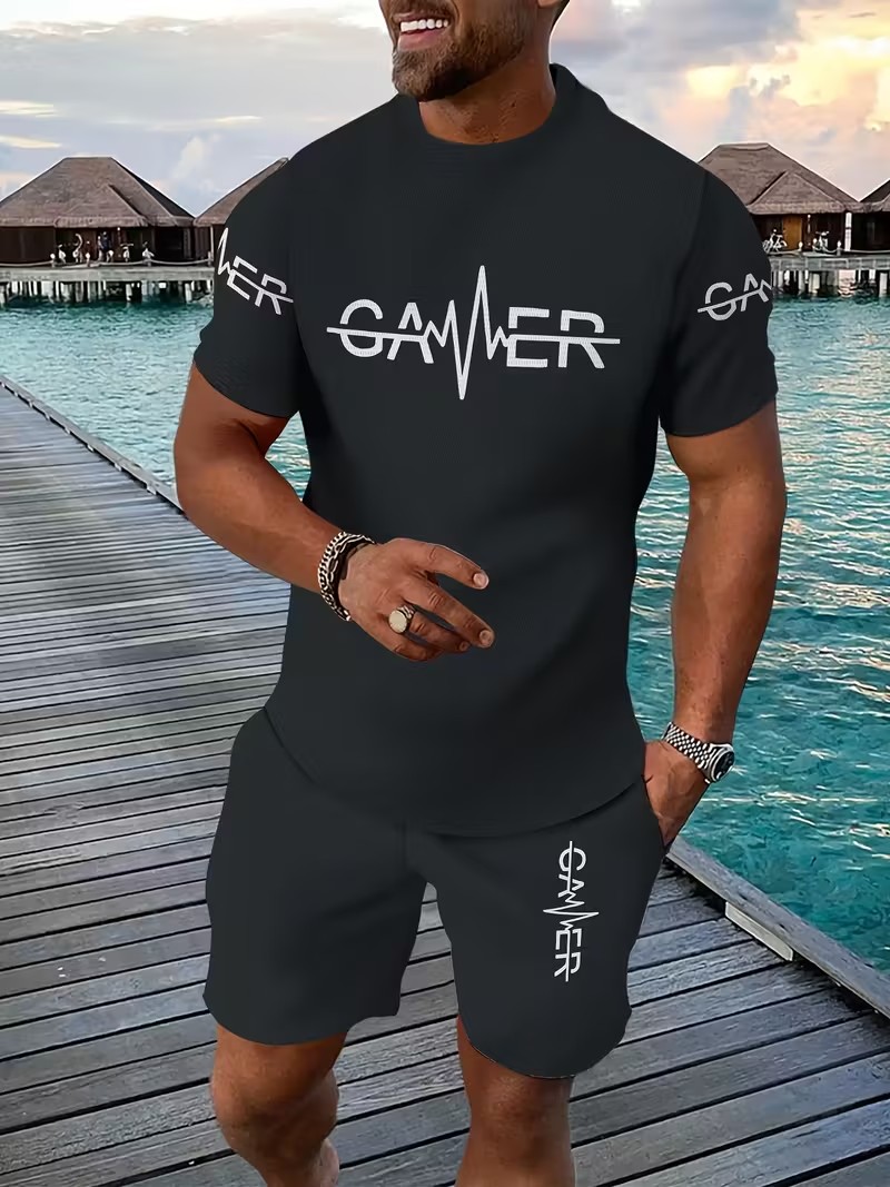 2026 3D Simple Casual Men's T- - Summer Clothing Styles recension och pris