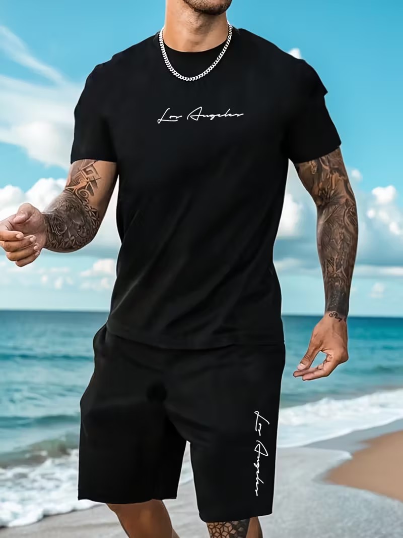 2026 3D Simple Casual Men's T- - Summer Clothing Styles recension och pris