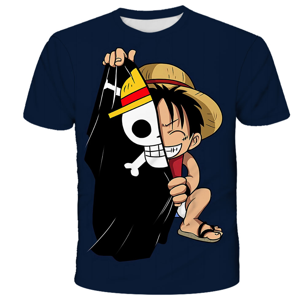 Fashion Kid Anime One Piece Lu - Summer Clothing Kids Boys recension och pris