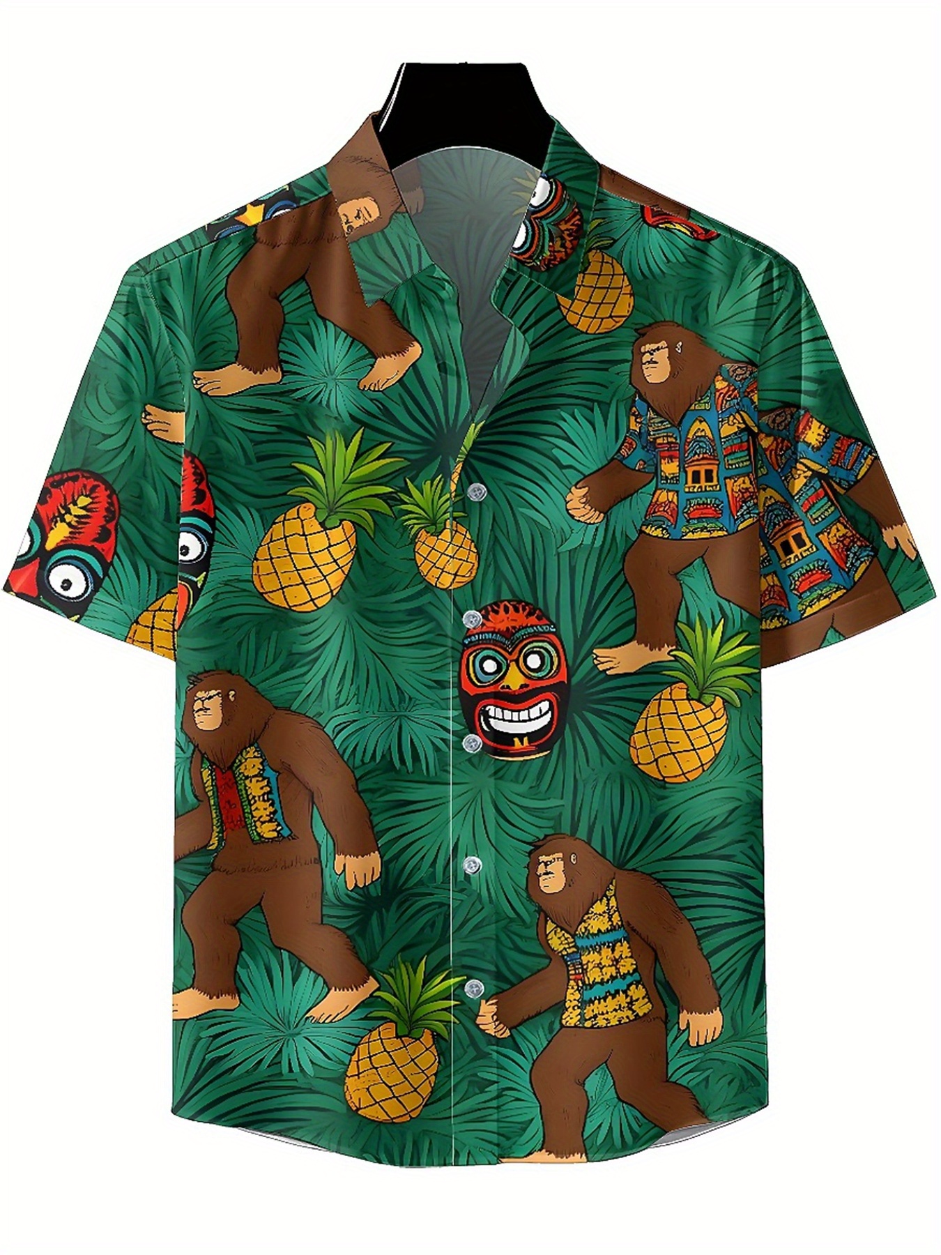 Men's Plus Size Hawaiian Shirt - Summer Youth Clothing recension och pris