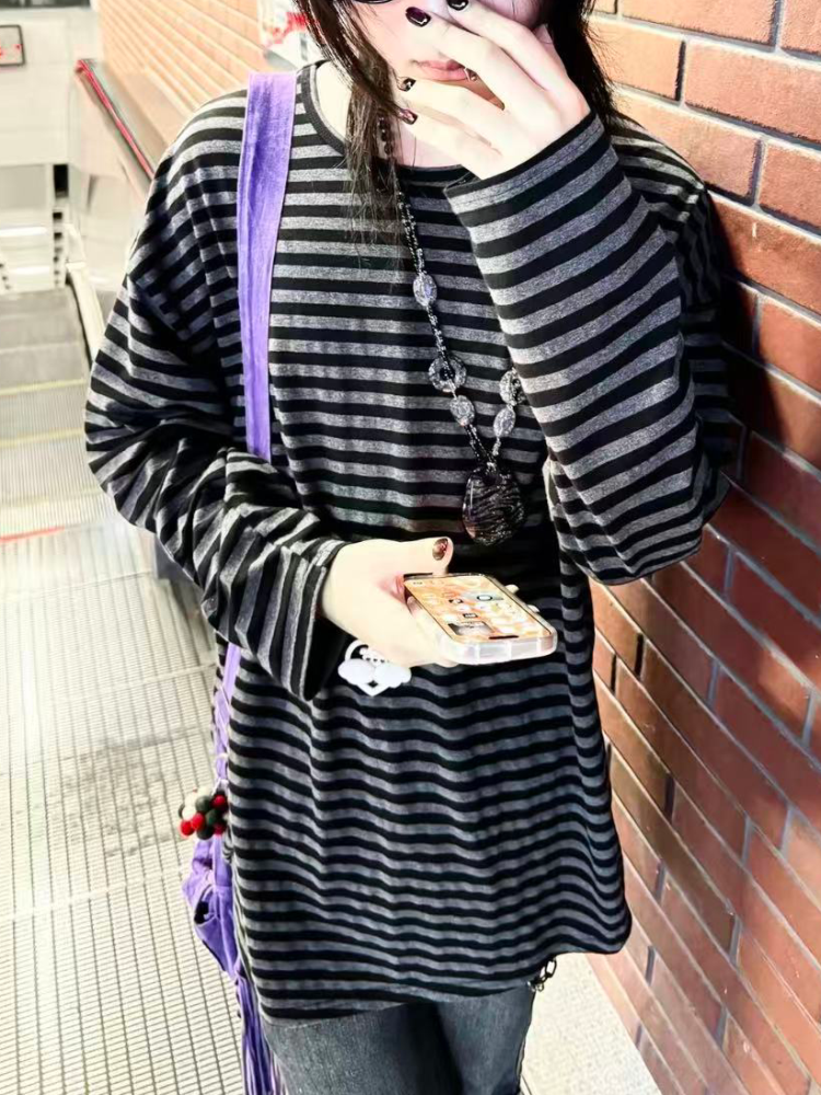 Japanese Y2k Clothing Long Sle - Summer Grunge Clothing recension och pris