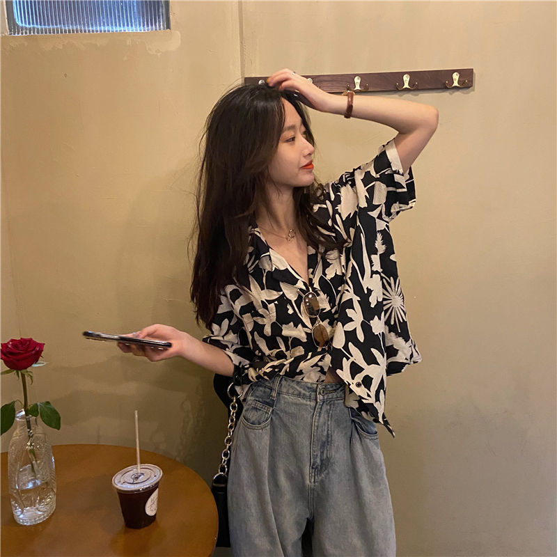 Summer New Printing Loose Shir - Summer Youth Clothing recension och pris