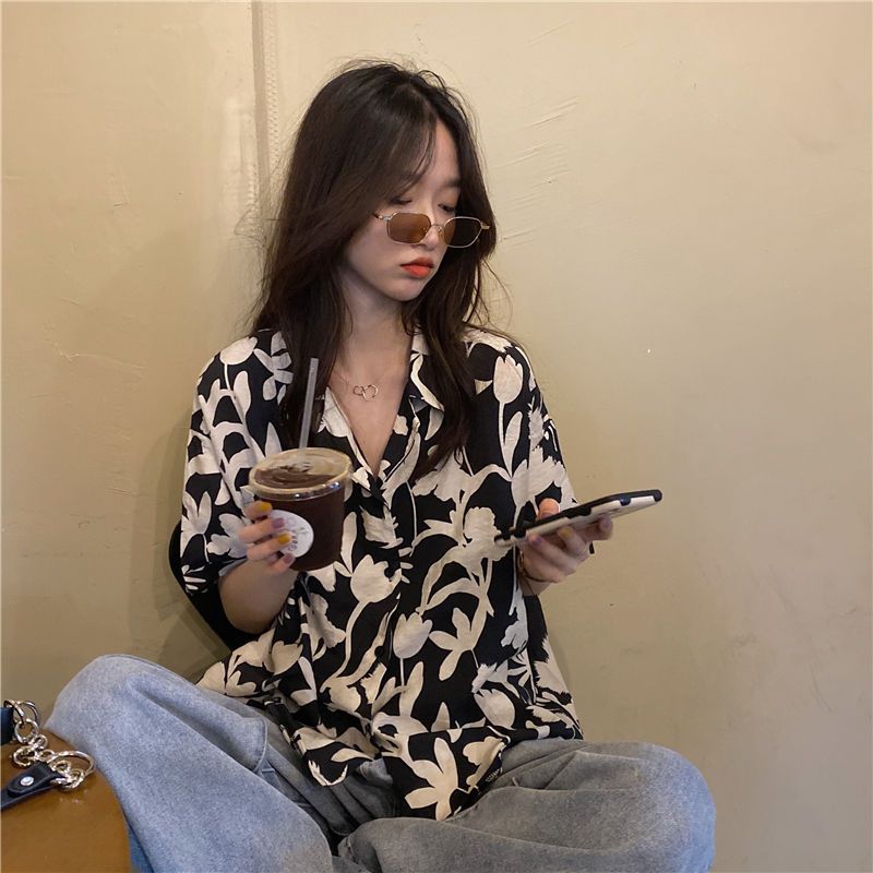 Summer New Printing Loose Shir - Summer Youth Clothing recension och pris
