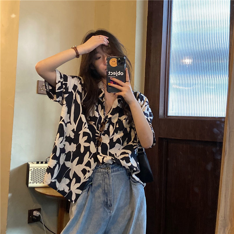 Summer New Printing Loose Shir - Summer Youth Clothing recension och pris