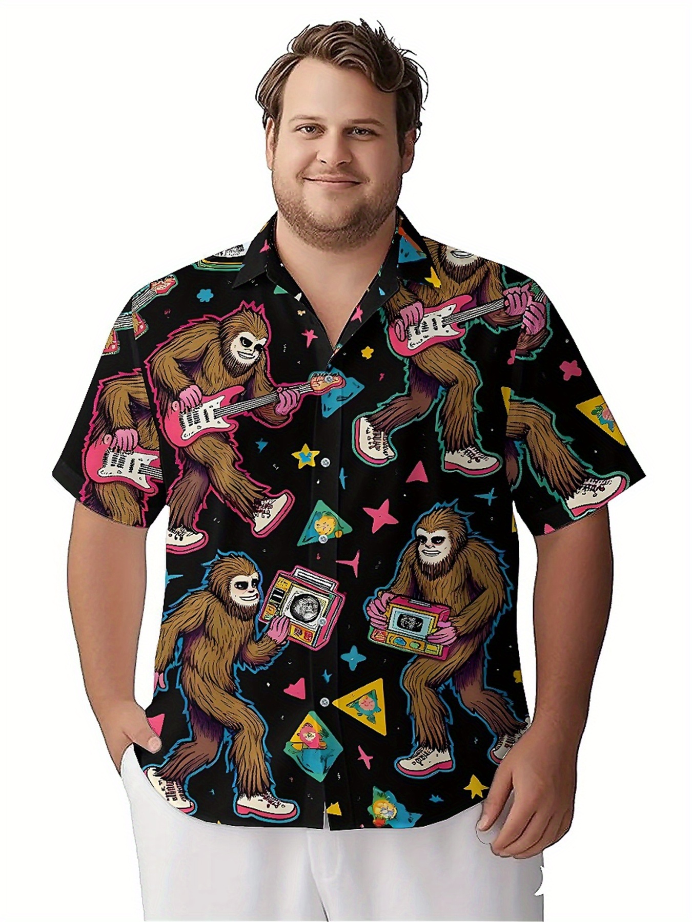 Men's Plus Size Hawaiian Shirt - Summer Youth Clothing recension och pris