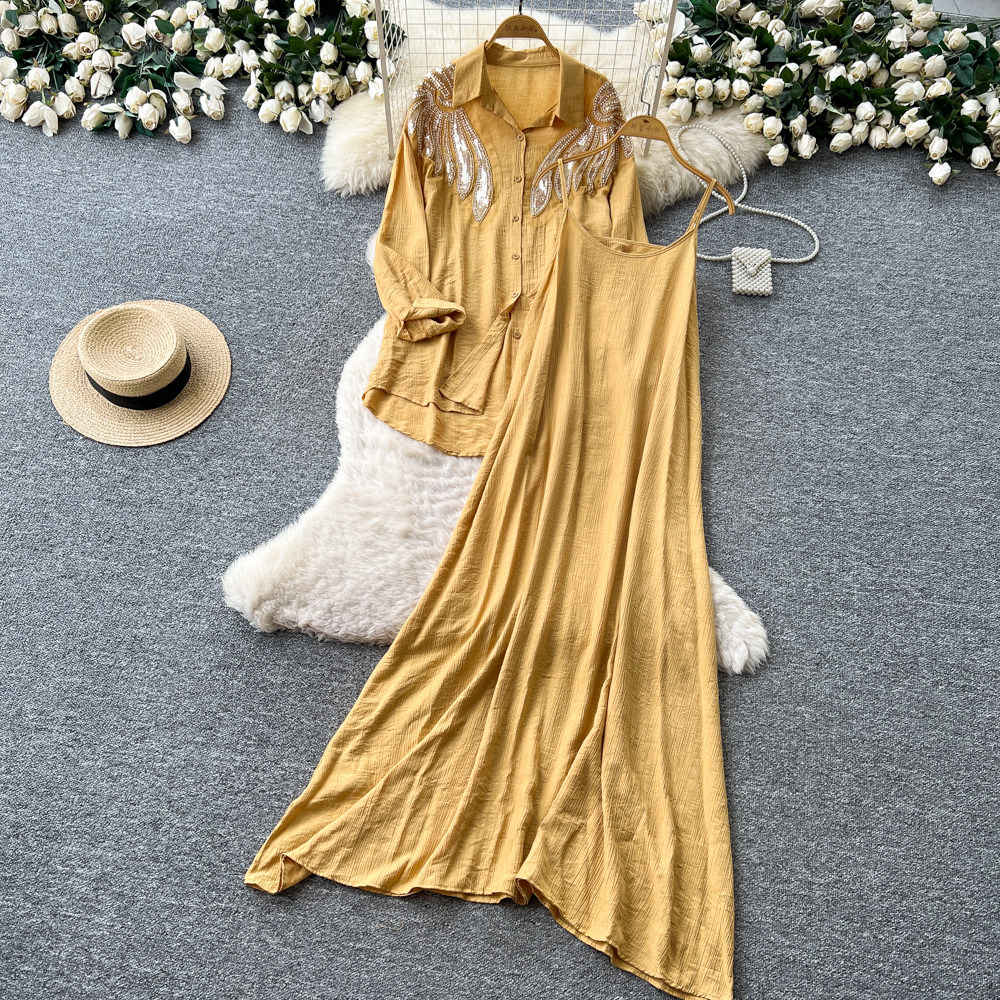 Women Two Piece Sets Dress Set - Summer Clothing Work recension och pris