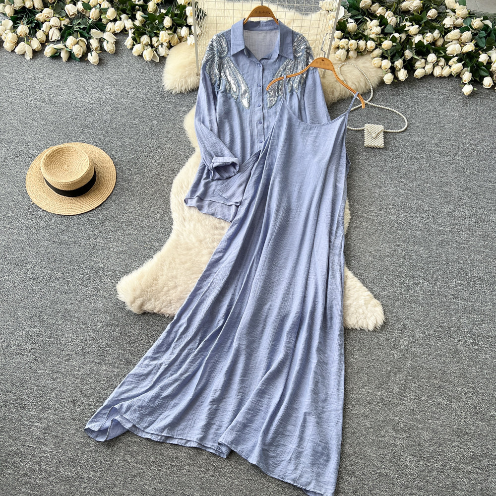 Women Two Piece Sets Dress Set - Summer Clothing Work recension och pris