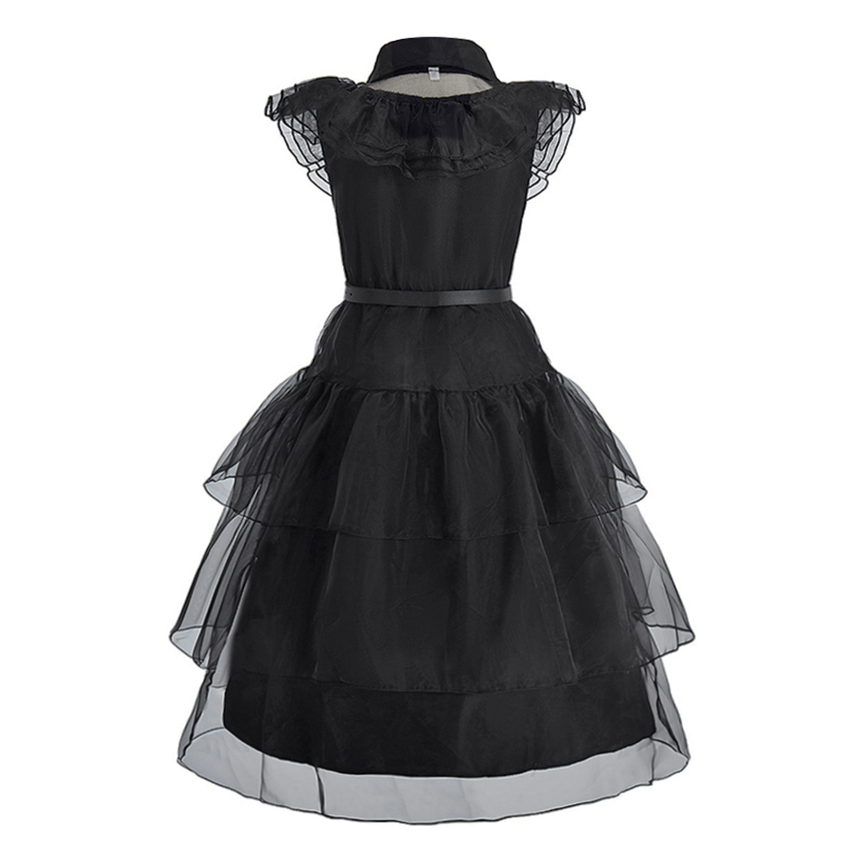 Girl Costume Kids Cosplay Blac - Summer Kids Clothing recension och pris