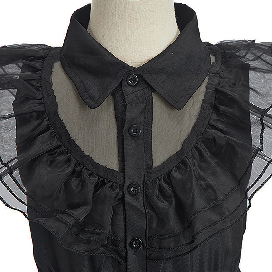 Girl Costume Kids Cosplay Blac - Summer Kids Clothing recension och pris