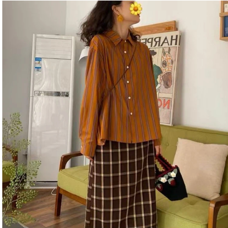 Spring New Striped Loose Casua - Summer Youth Clothing recension och pris