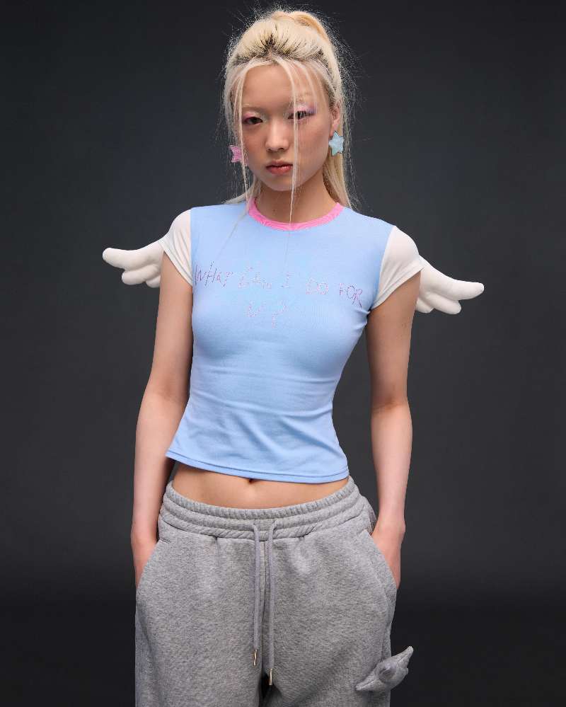 Harajuku 3D Angel Demon Wings  - Summer Grunge Clothing recension och pris