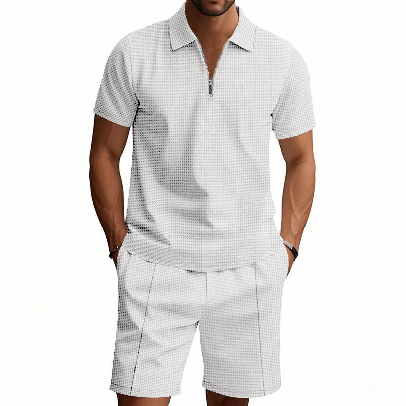 Summer Casual Men's Zipper Sho - Summer Clothing Styles recension och pris