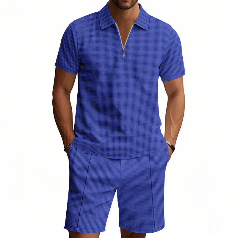 Summer Casual Men's Zipper Sho - Summer Clothing Styles recension och pris
