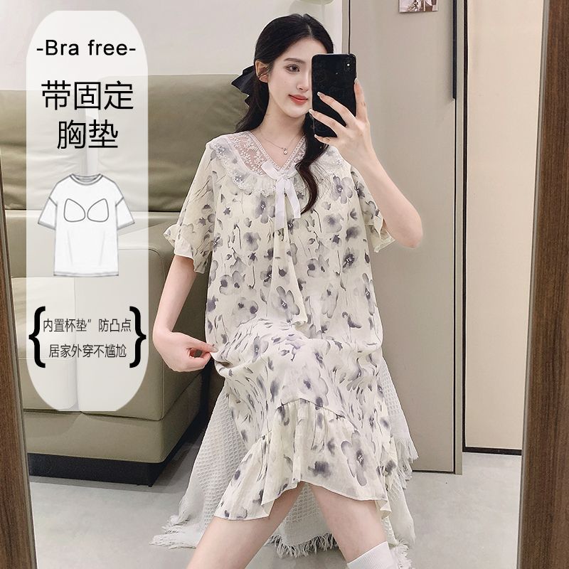Plus Size Sweet Floral Print N - Summer Clothing Items recension och pris