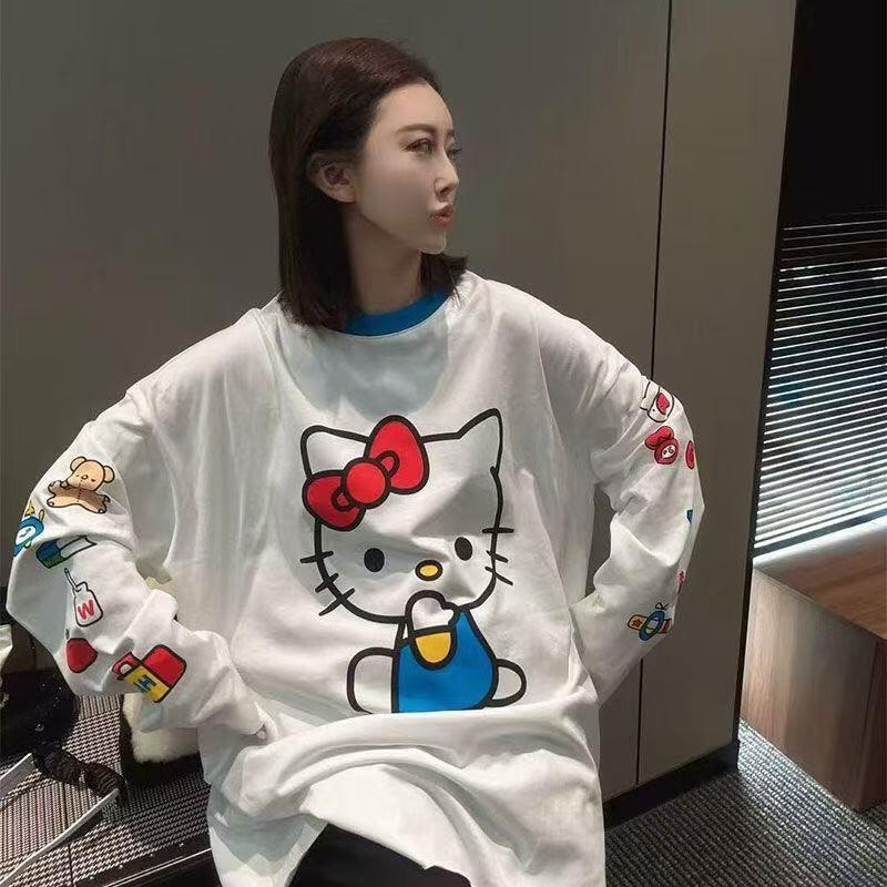 Long-Sleeved Hello Kitty Summe - Summer Clothing Styles recension och pris