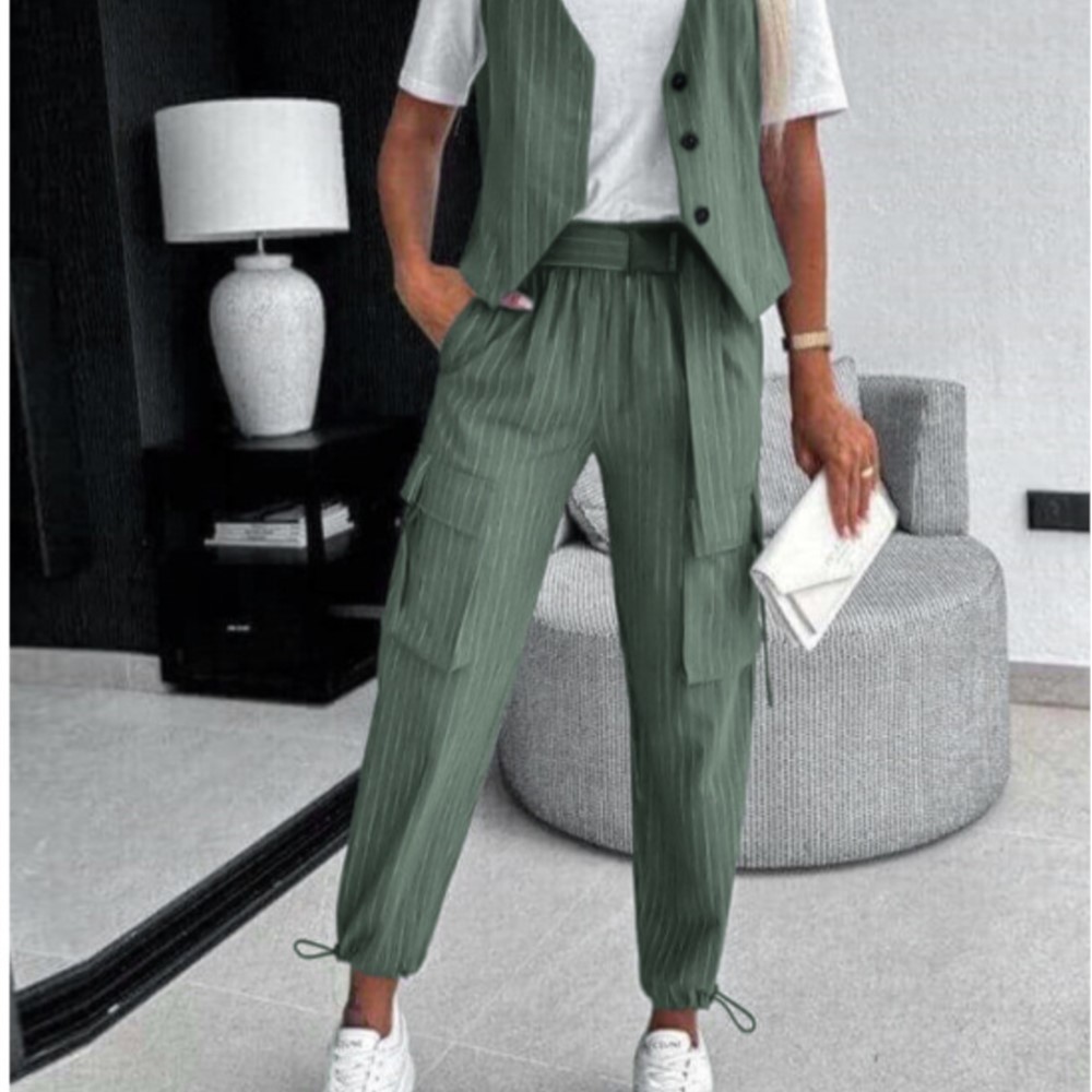 Women's Fashion Striped Printe - Summer Clothing Work recension och pris