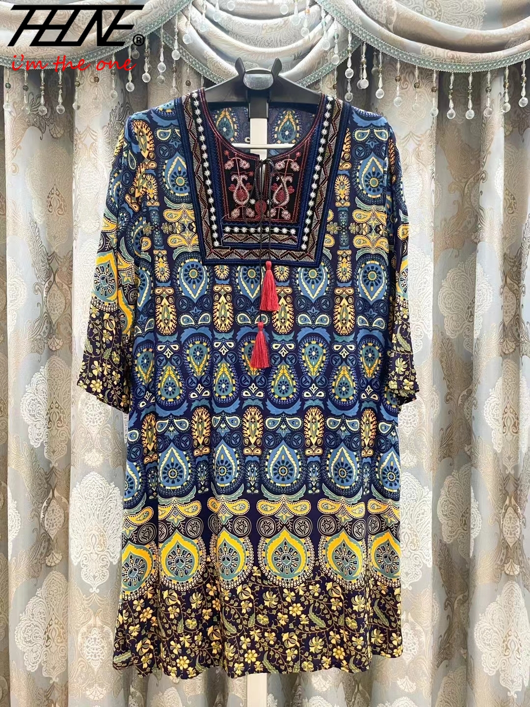 Women Indian Dress Ready Stock - Indian Summer Vintage Clothing recension och pris