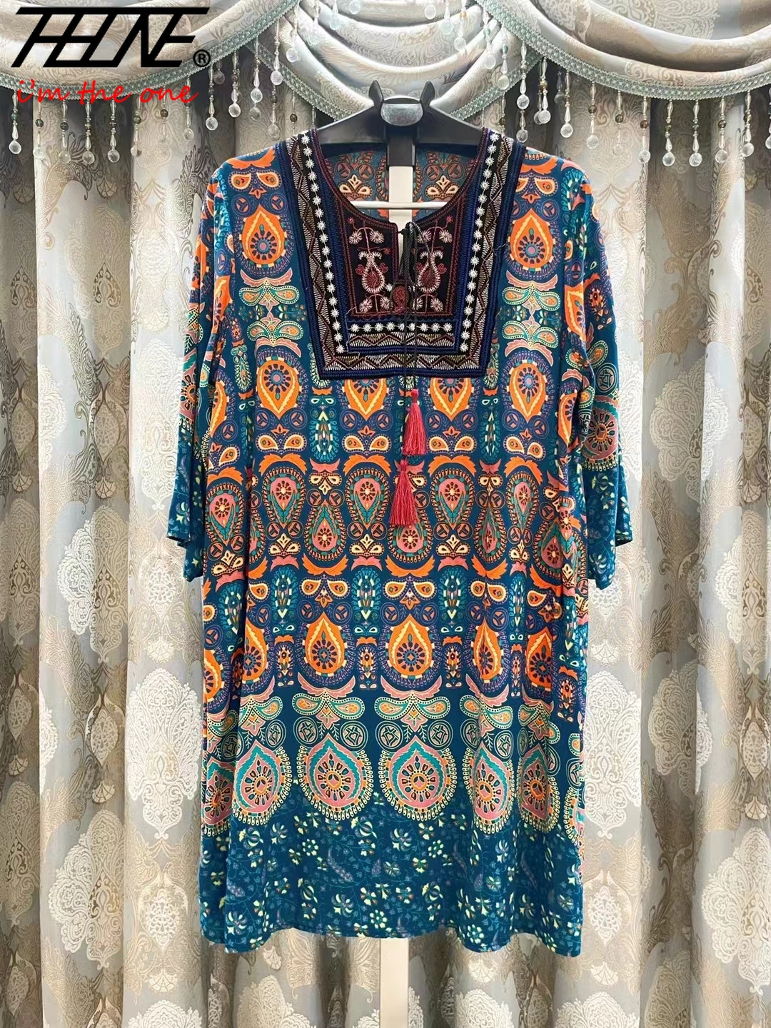 Women Indian Dress Ready Stock - Indian Summer Vintage Clothing recension och pris