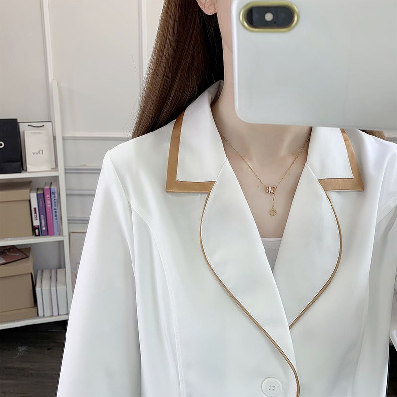 Beauty Salon Overalls Female D - Summer Clothing Work recension och pris