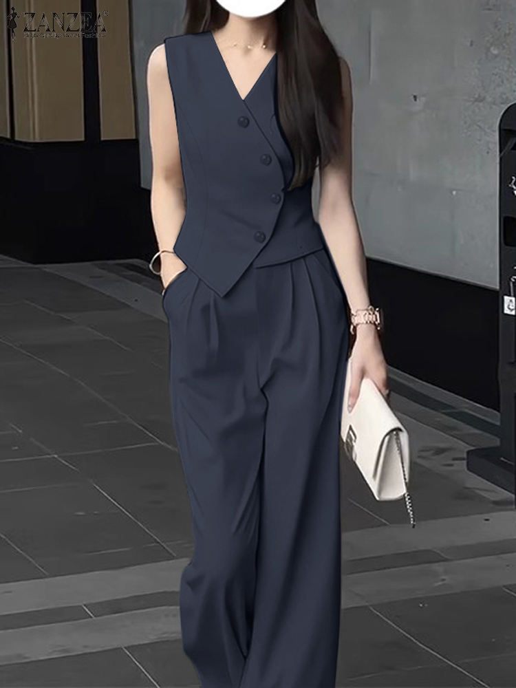 ZANZEA Elegant Summer Sleevele - Summer Clothing Work recension och pris