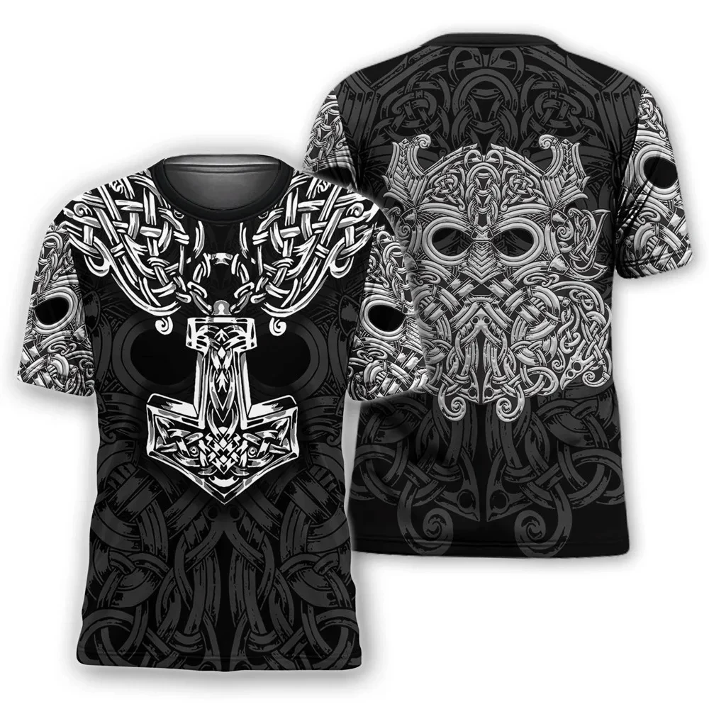 Viking Myth Valhalla Totem T-s - Summer Viking Clothing recension och pris