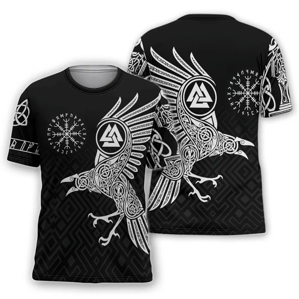Viking Myth Valhalla Totem T-s - Summer Viking Clothing recension och pris