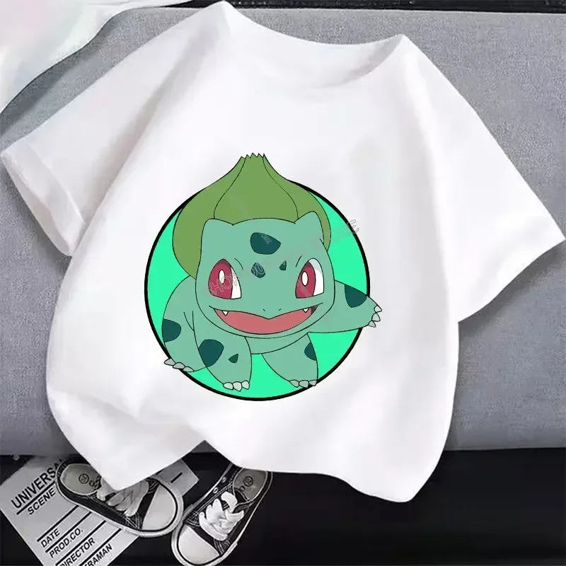 Pikachu Pokemon Cotton T Shirt - Summer Clothing Kids Boys recension och pris