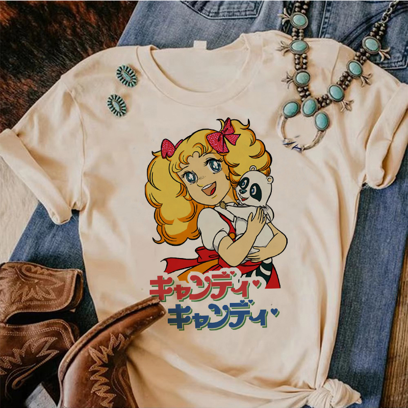 90s Kawaii Candy Candy Anime S - Summer Grunge Clothing recension och pris