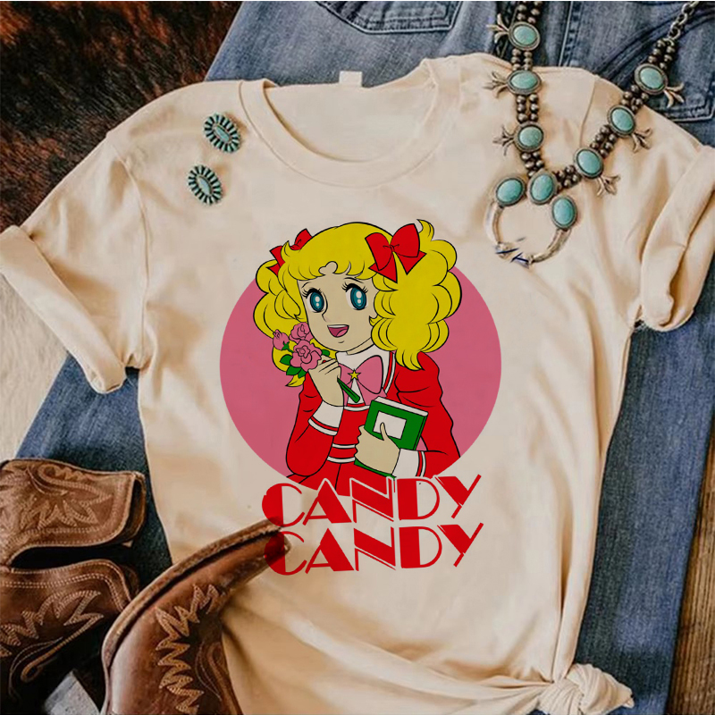 90s Kawaii Candy Candy Anime S - Summer Grunge Clothing recension och pris