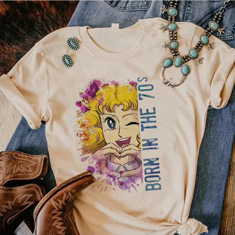 90s Kawaii Candy Candy Anime S - Summer Grunge Clothing recension och pris