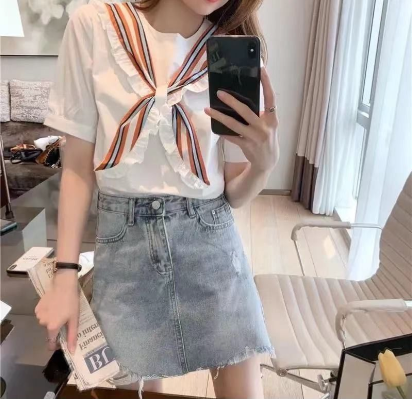 Top For Woman White Clothing K - Summer Youth Clothing recension och pris