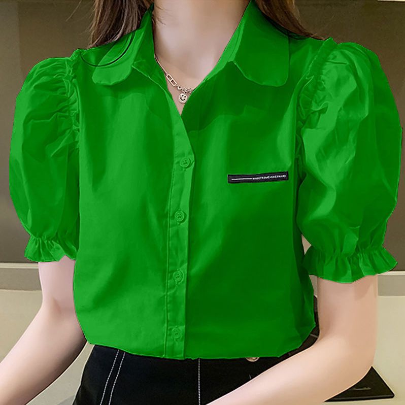 Summer New Solid Color Polo Ne - Summer Youth Clothing recension och pris