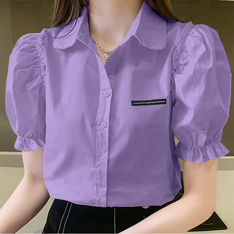 Summer New Solid Color Polo Ne - Summer Youth Clothing recension och pris