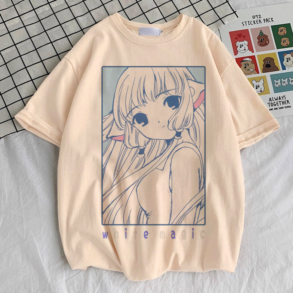 Chobits tshirt girl University - Summer Grunge Clothing recension och pris