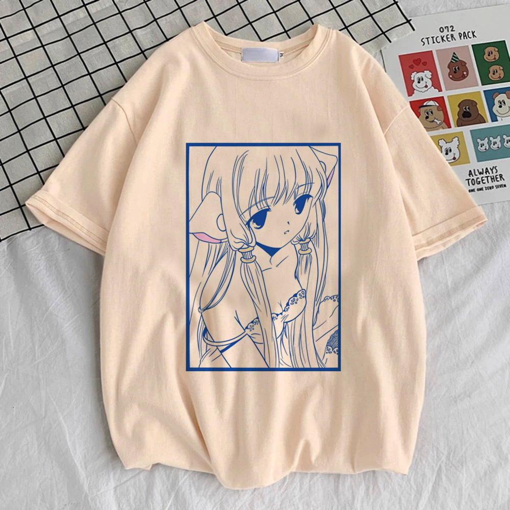 Chobits tshirt girl University - Summer Grunge Clothing recension och pris