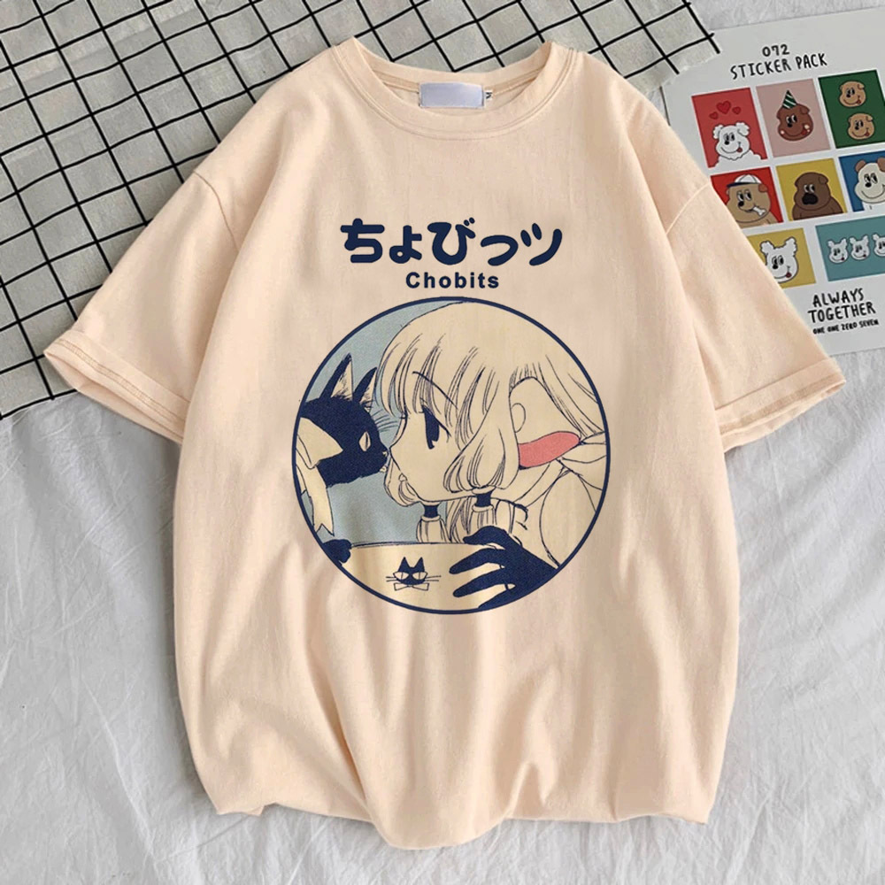 Chobits tshirt girl University - Summer Grunge Clothing recension och pris