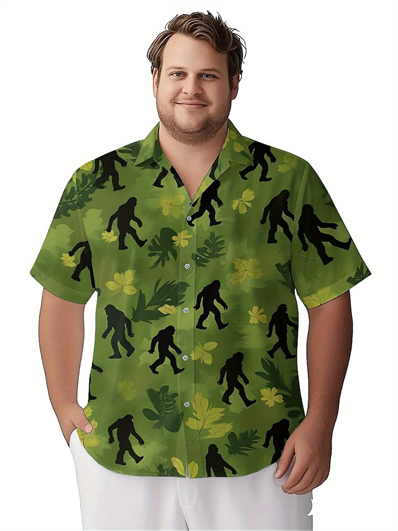Men's Plus Size Hawaiian Shirt - Summer Youth Clothing recension och pris
