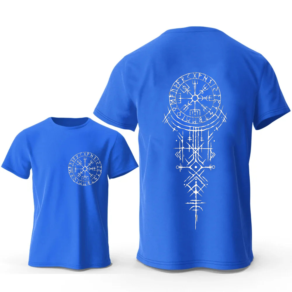 Viking Runic Compass Graphic T - Summer Viking Clothing recension och pris