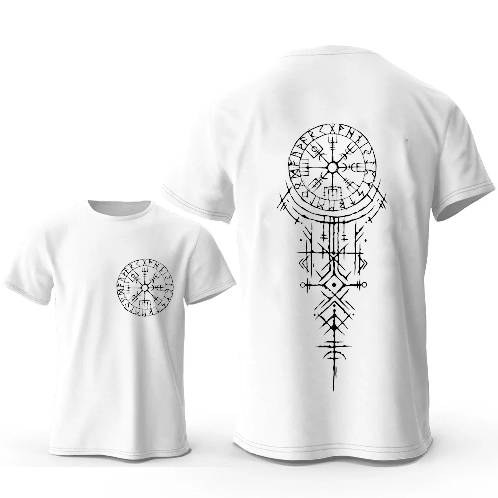 Viking Runic Compass Graphic T - Summer Viking Clothing recension och pris
