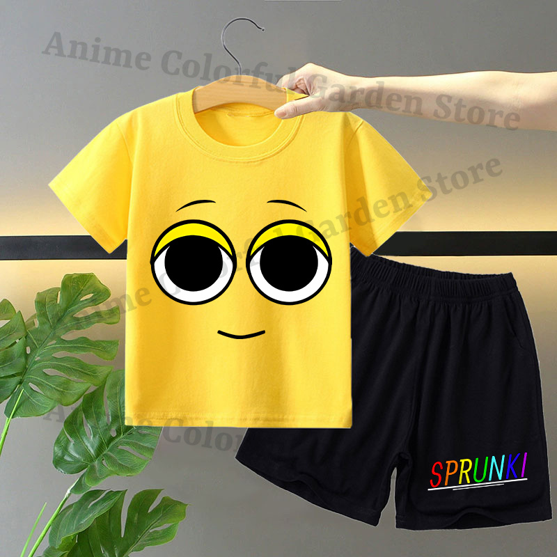 Sprunki 2pcs T-shirt and Short - Summer Kids Clothing recension och pris