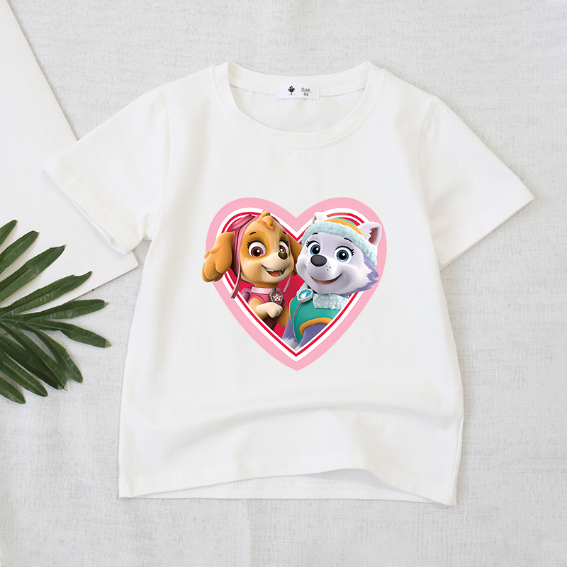 Paw Patrols Series T-Shirt Whi - Summer Everest Clothing recension och pris